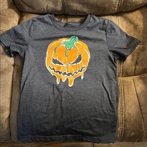 Fabkids Gray Halloween Pumpkin Tee